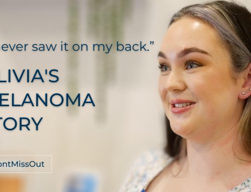 Olivia’s melanoma story: “A spontaneous decision saved my life”